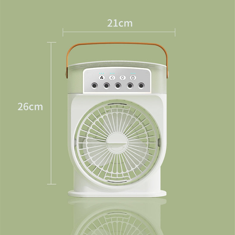 Humidificador con ventilador de pulverización de 5 cinco orificios