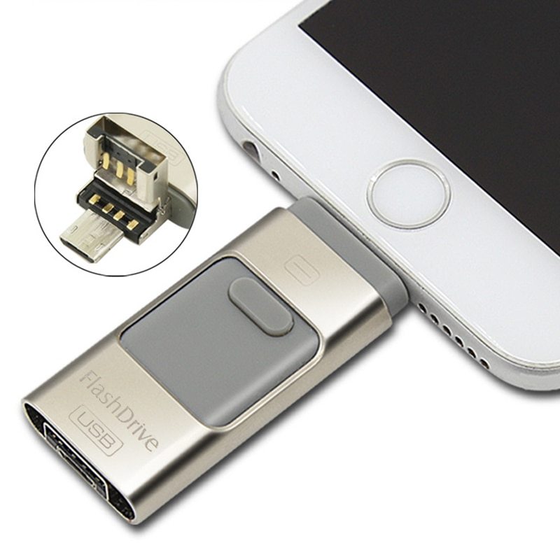 IFlash Lecteur USB pour iPhone, iPad et Android