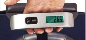 T en forme de Balances Électroniques Balance Portative 50kg/10g avec Rétro-Éclairage