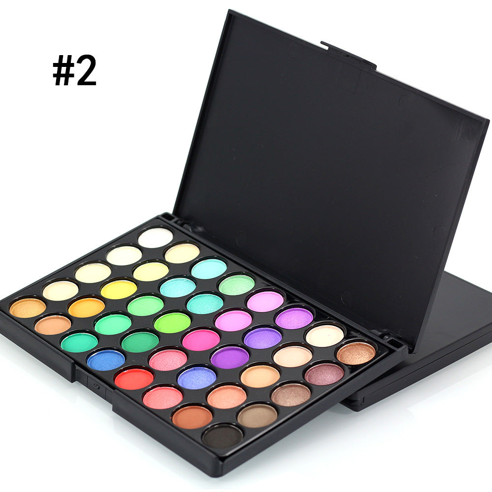 40 couleurs Maquillage Glitter Palette (Étanche)