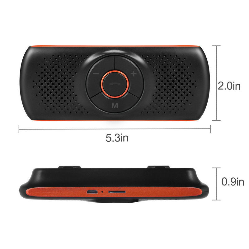 Bluetooth De Voiture Mains Libres Téléphone MP3 Croix-Frontière De Voiture Haut-Parleur Subwoofer