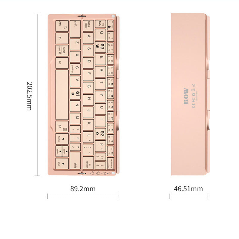 Portable Sans Fil Bluetooth Pliable Clavier