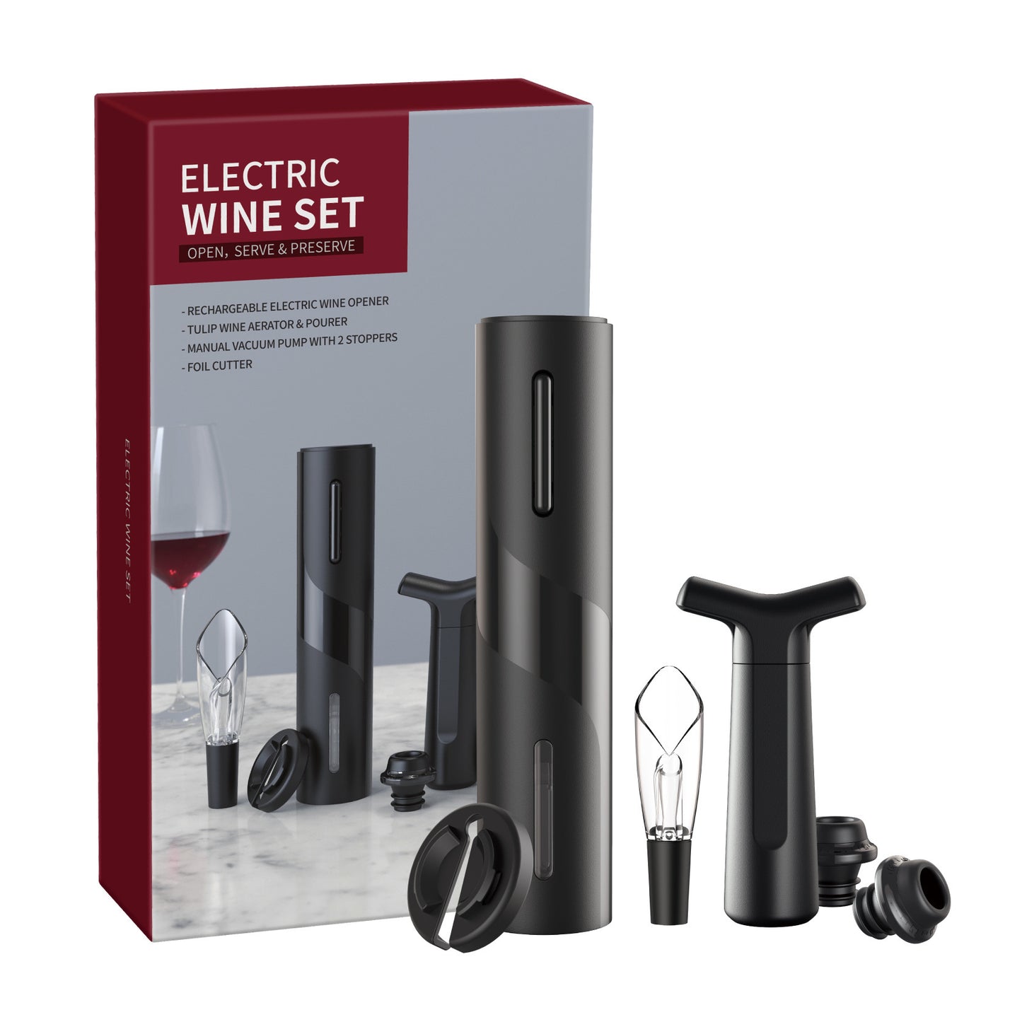 Électronique Bouteille Ouvre Qier En Plastique USB Rechargeable Vin Électrique Électronique Bouteille Ouvre