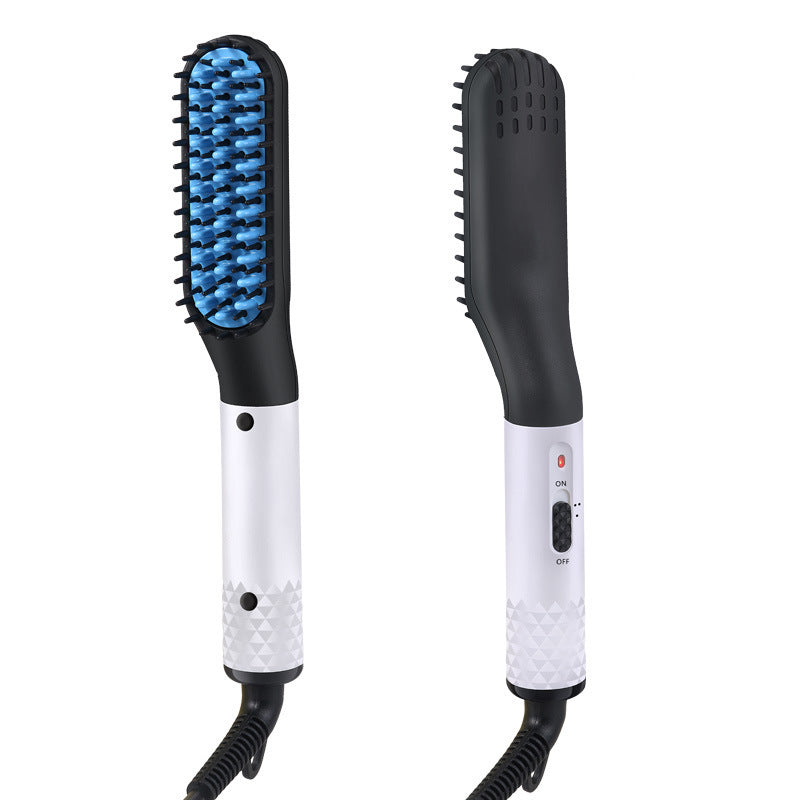 Cheveux multifonctionnel Redresseur de Cheveux Peigne Brosse Hommes Barbe Redressant