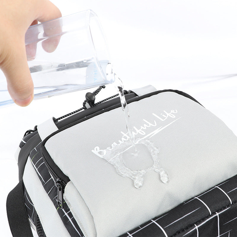 Street Trendy Cool Lunch Bag, Insulation And Fresh-Keeping Bag, Leak-Proof Ice Bag