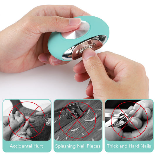 Électrique Manicurizer Nail Clipper Polisseuse Bébé Ciseaux À Ongles Nouveau Intelligent Automatique Manucure Dispositif