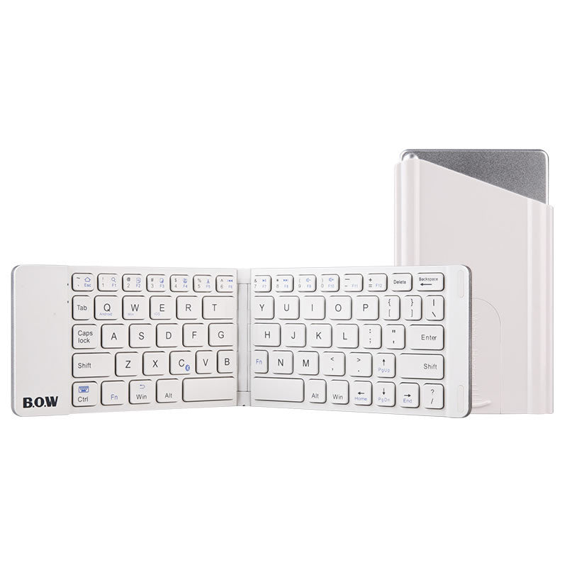 Arc Hangshi Bluetooth Pliable Clavier Et Souris Sans Fil Muet