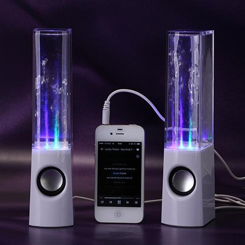 Altavoces LED de agua danzante