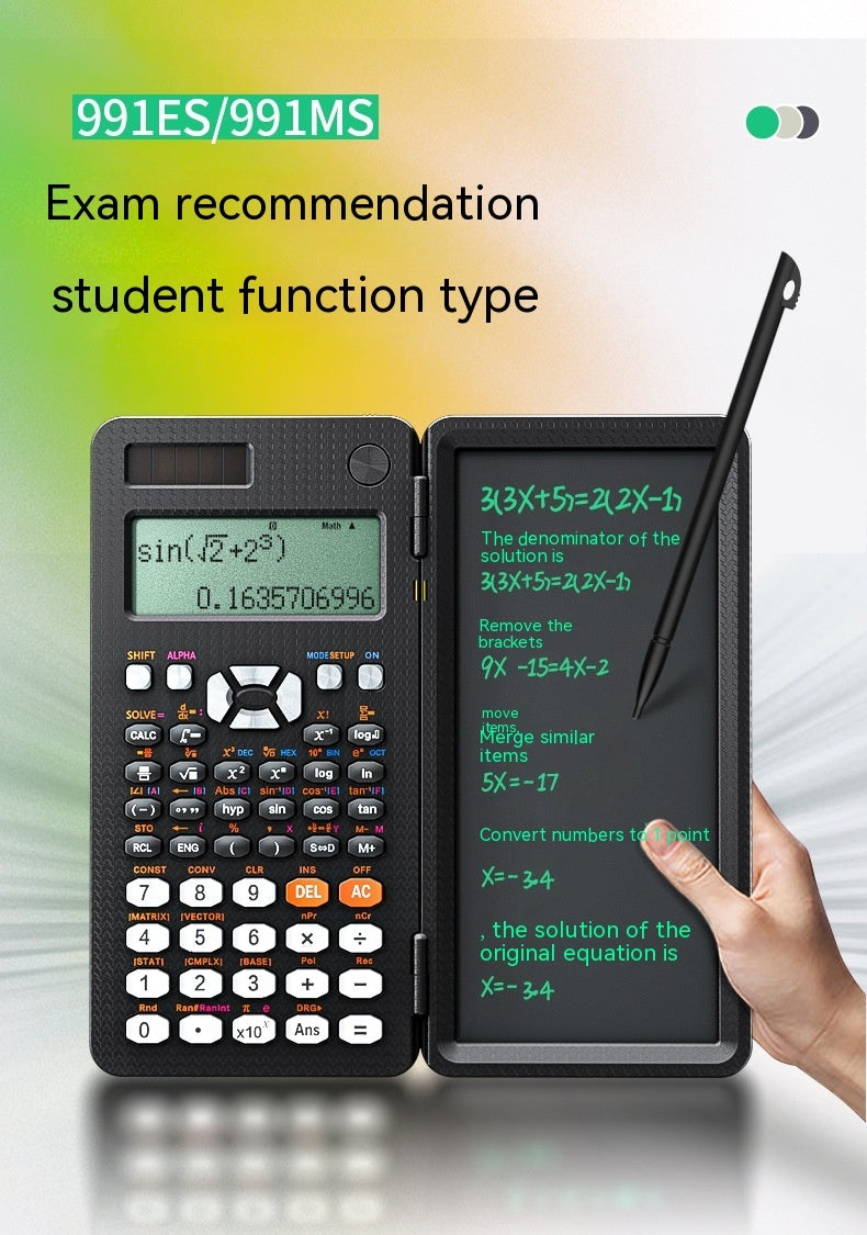 Calculatrice de fonction d'apprentissage Petite tablette d'écriture manuscrite