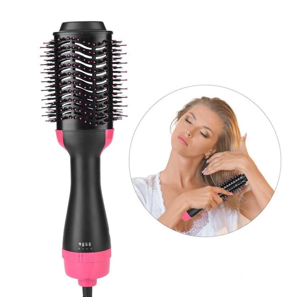 Single Stage Electric Hair Dryer Comb Comb Multifunctional Hair Straightener Curling 