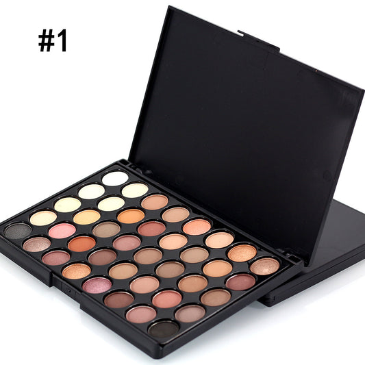 40 couleurs Maquillage Glitter Palette (Étanche)