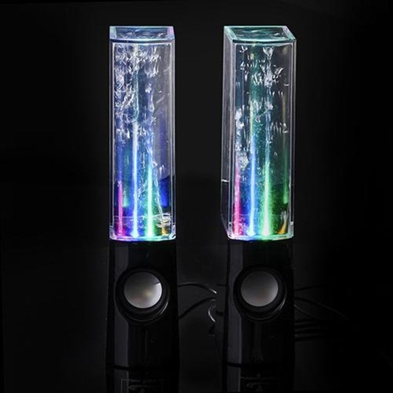 Altavoces LED de agua danzante