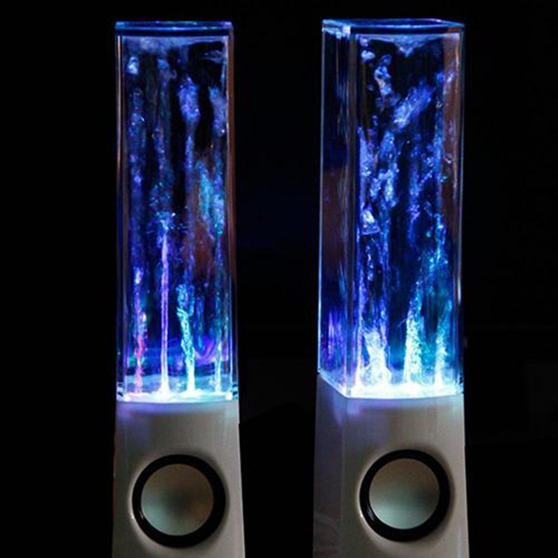 Altavoces LED de agua danzante