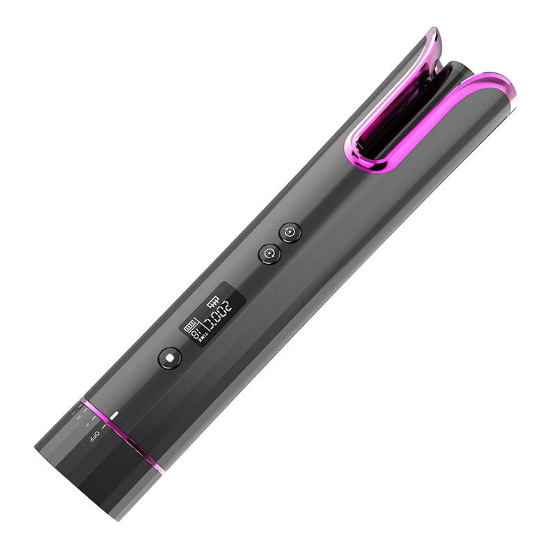 Automatique Cheveux Bigoudi USB Sans Fil Sans Fil Automatique En Céramique Fer À Friser Cheveux Waver T Vagues Fer À Friser Baguette Air Bigoudi