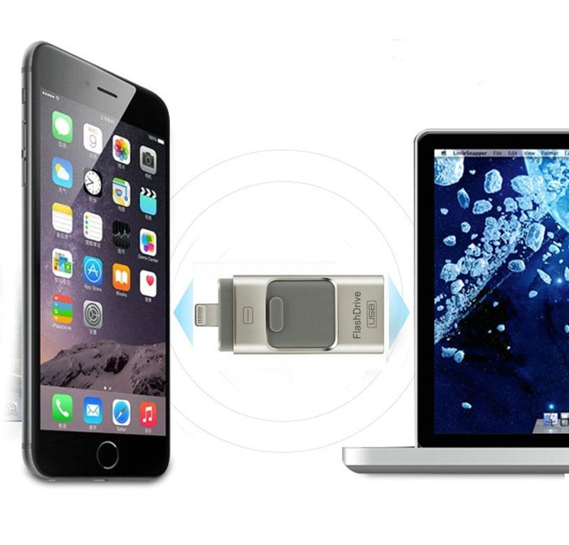 IFlash Lecteur USB pour iPhone, iPad et Android