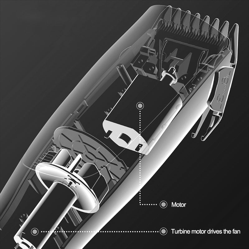 Cheveux électrique Aspiration Cheveux Clipper Clipper Adulte Femelle Hommes de Corps Cheveux Coupe Rasoir