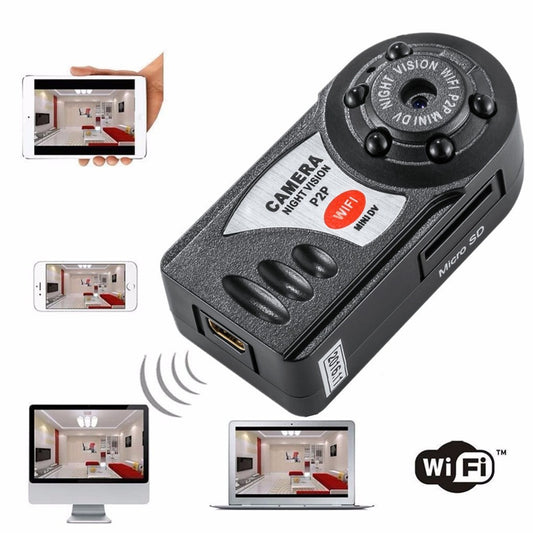 Mini WiFi Caméra Sans Fil Securiy Caméra Vidéo Avec Vision Nocturne Infrarouge Sans Fil DVR