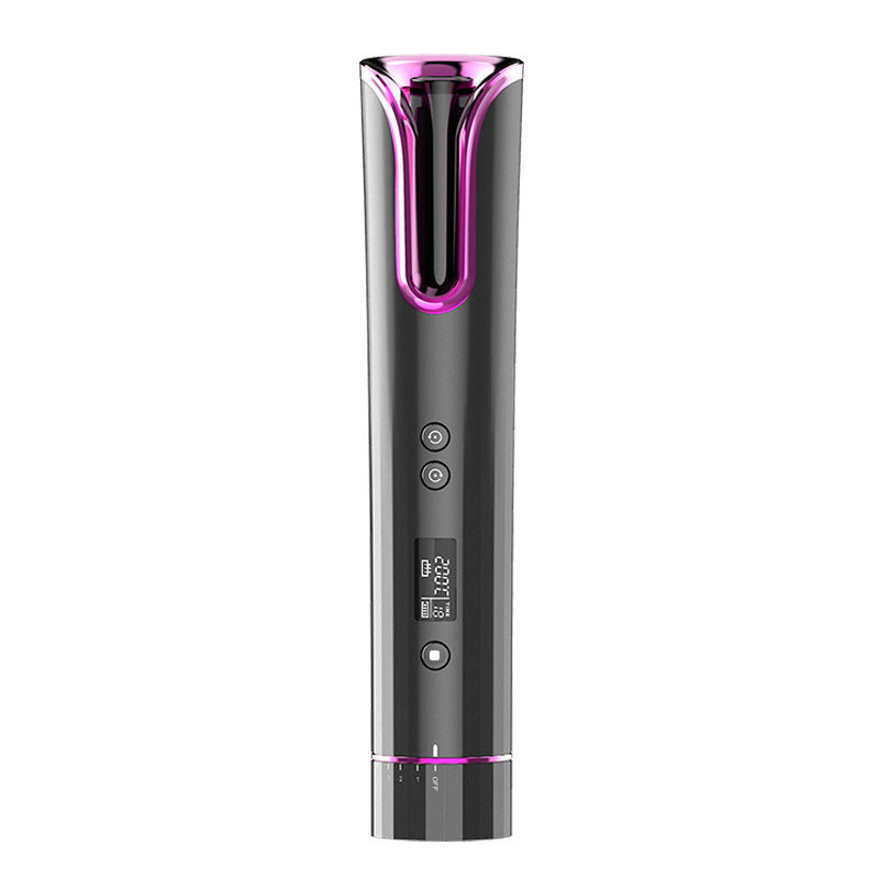 Automatique Cheveux Bigoudi USB Sans Fil Sans Fil Automatique En Céramique Fer À Friser Cheveux Waver T Vagues Fer À Friser Baguette Air Bigoudi