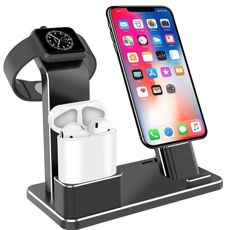 4 DANS 1 AIRPODS DE DOCK de CHARGE