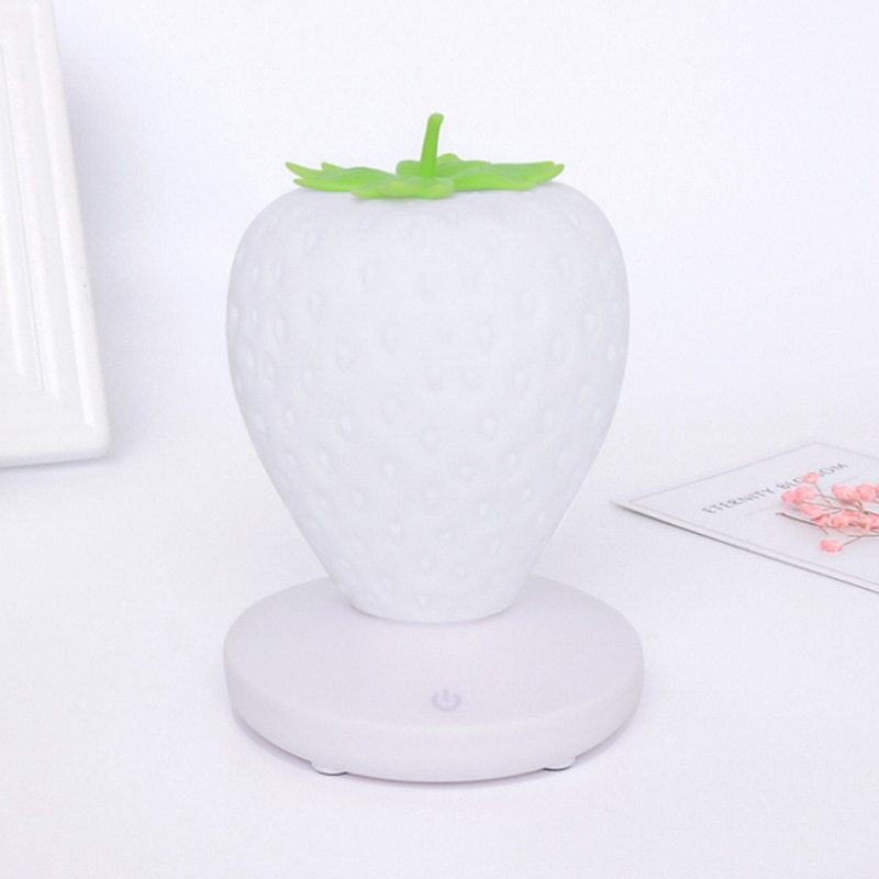 Strawberry night light USB charging