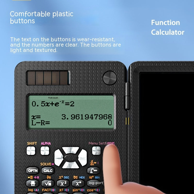 Calculatrice de fonction d'apprentissage Petite tablette d'écriture manuscrite