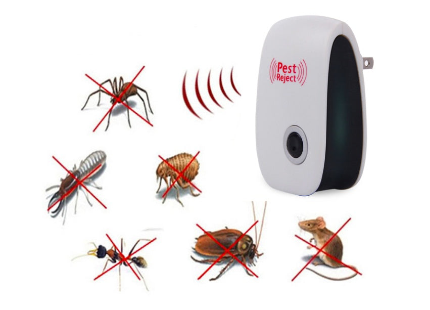 Électronique À Ultrasons Sain Rechargeble Anti Moustique Insecte Ravageur Rejeter Souris Répulsif Pratique Accueil EUUS Plug