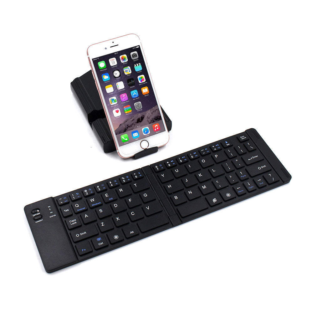 Pliant En Métal Bluetooth Pliable Clavier Mini Bluetooth Sans Fil