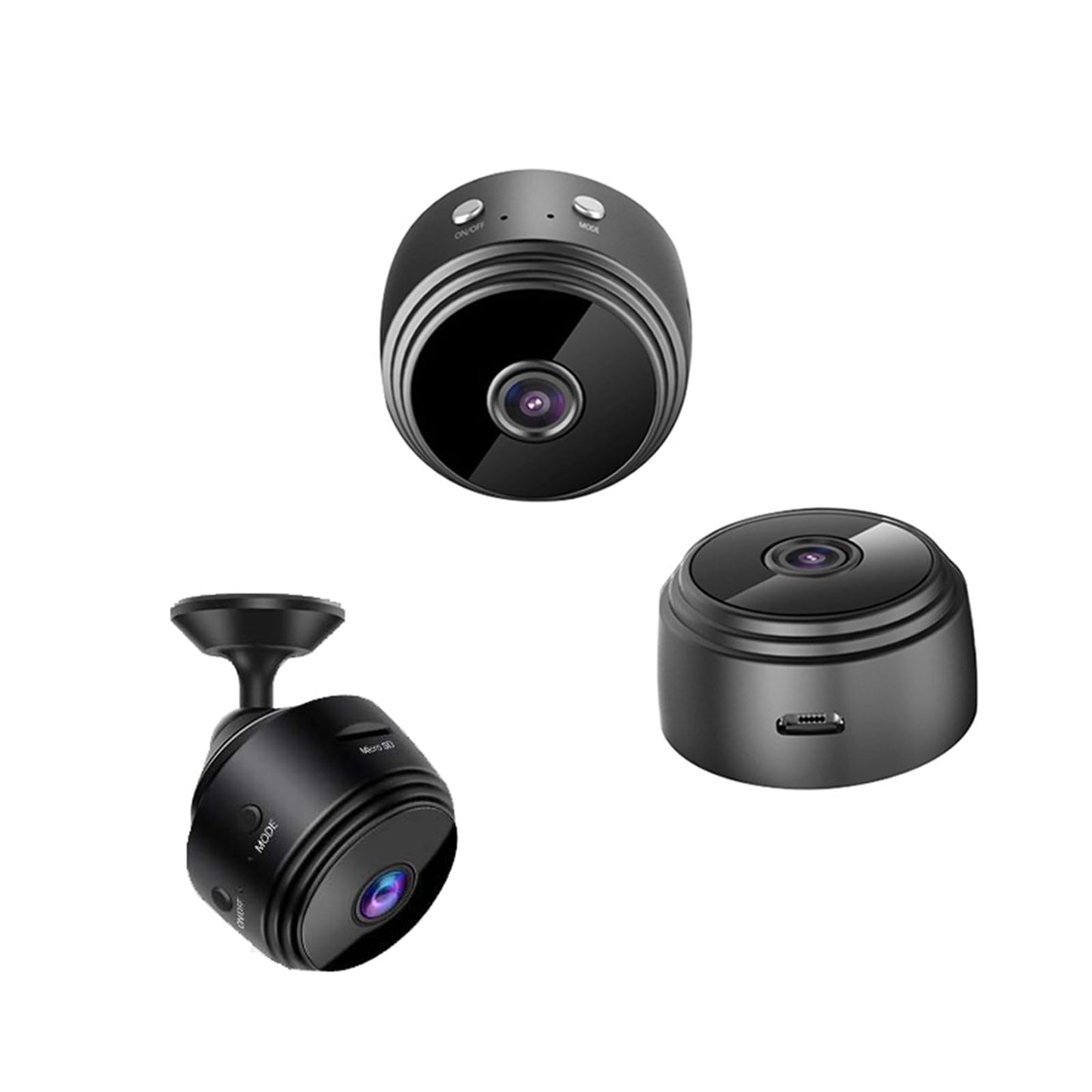 Camera Espion WiFi 1080P Mini Caméra de Surveillance Interieur/extérieur sans Fil avec Enregistrement Micro Cachée Camera Espion a Distance Discrete Enregistreur Spy Cam Invisible Detecteur Mouvement