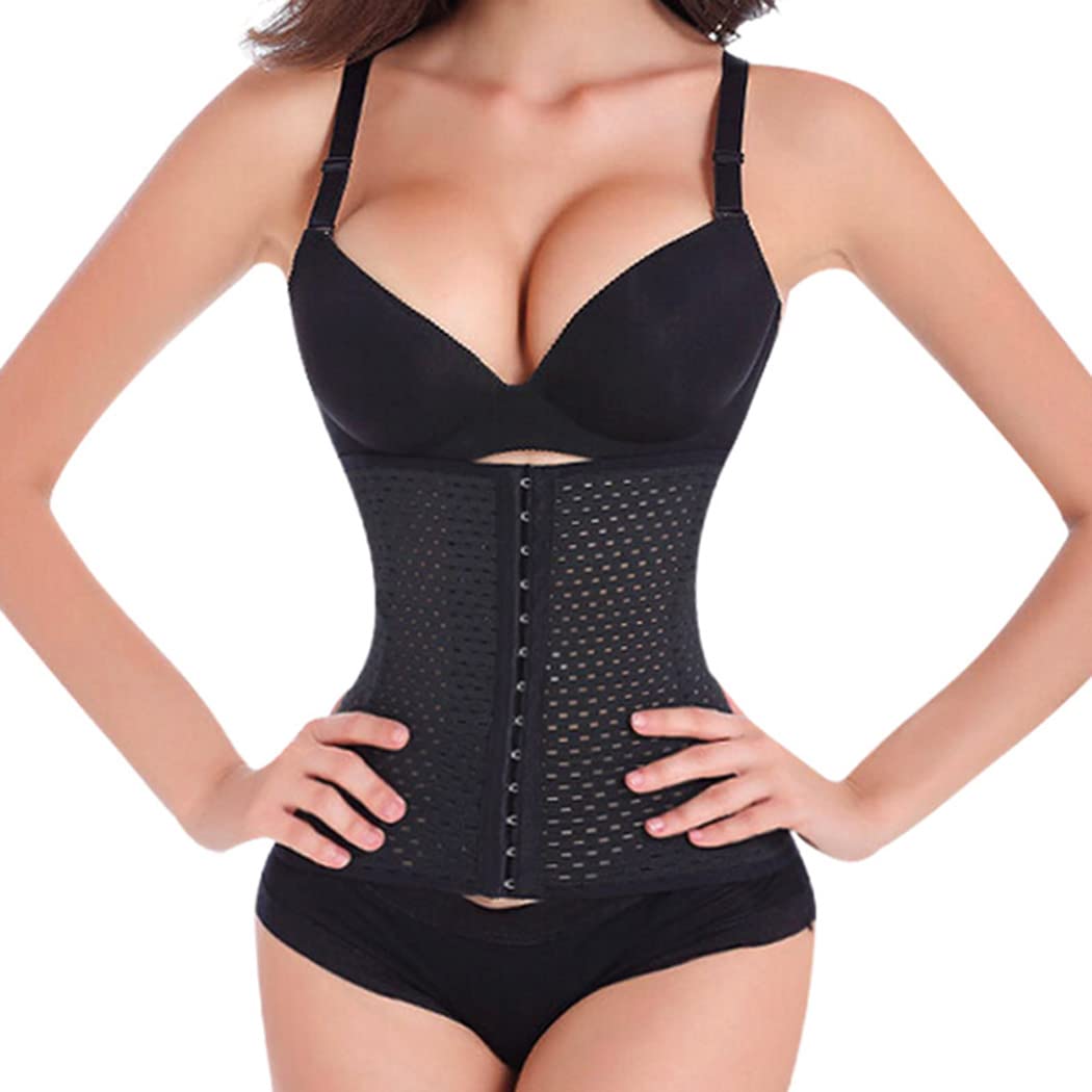 Creaght Femme Waist Trainer Gaine Amincissante Ventre Plat Latex Corset Minceur Waist Trainer Sport Body Gainant