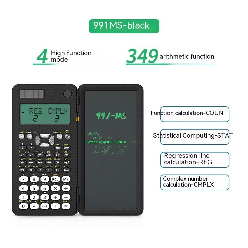 Calculatrice de fonction d'apprentissage Petite tablette d'écriture manuscrite