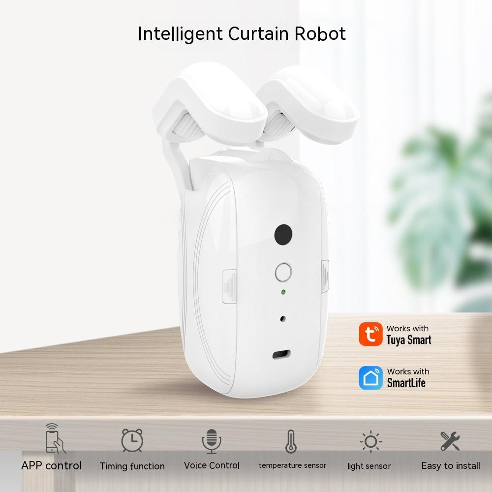 Rideau Wifi Robot Smart Home Rod Romain Rideau électrique Compagnon