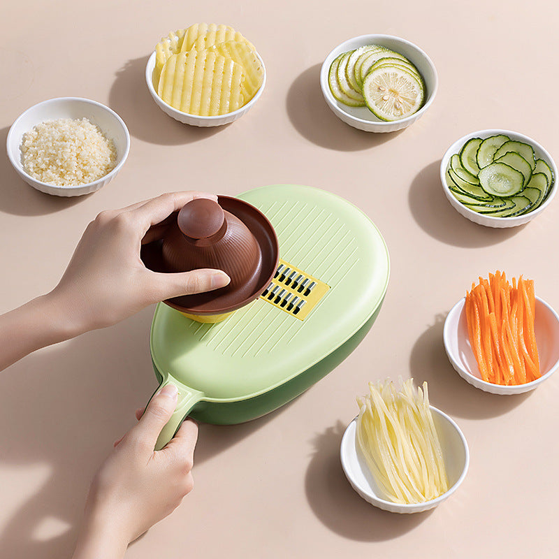 Vegetable Cutting Artifact Potato Shredded Grater Slicer Home Kitchen Multi-functional Thick Shredded Radish Cucumber