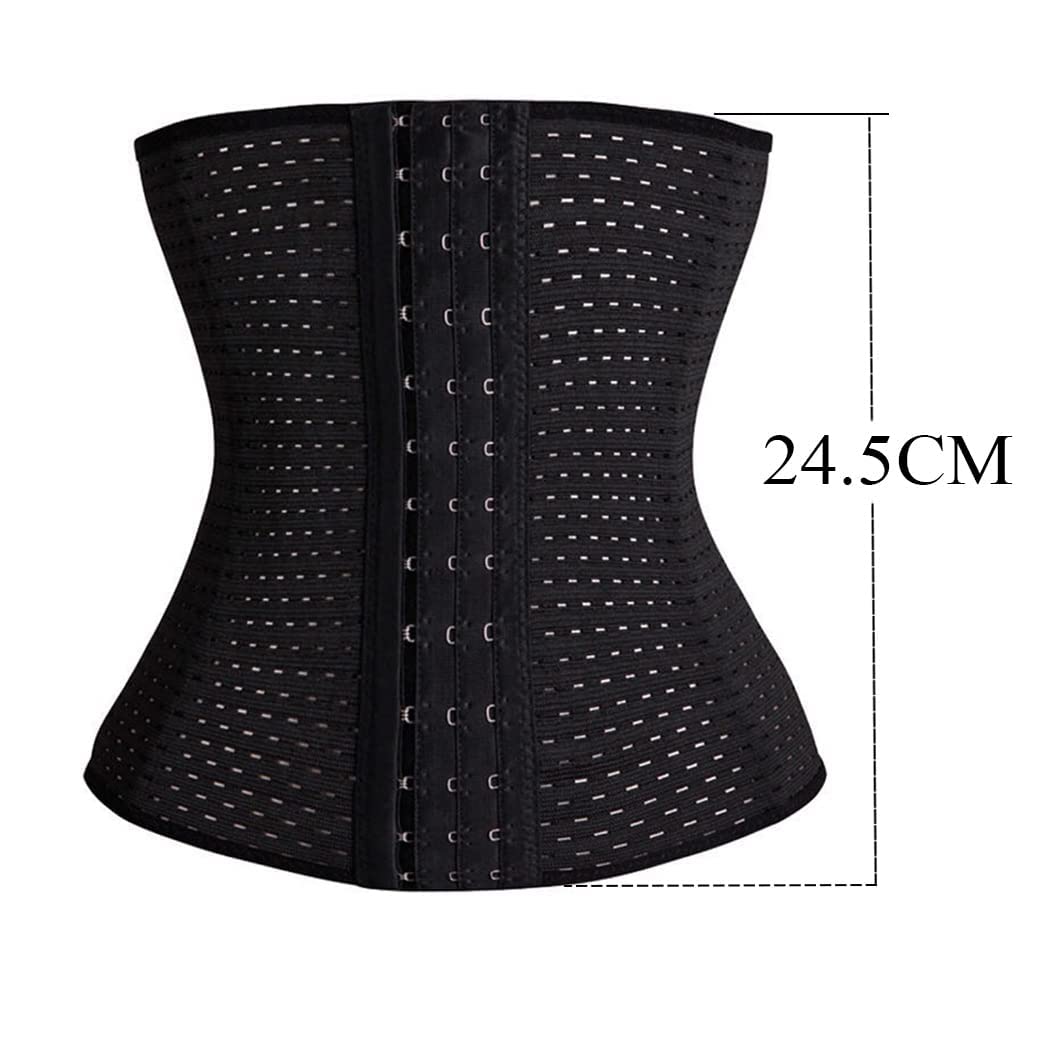 Creaght Femme Waist Trainer Gaine Amincissante Ventre Plat Latex Corset Minceur Waist Trainer Sport Body Gainant