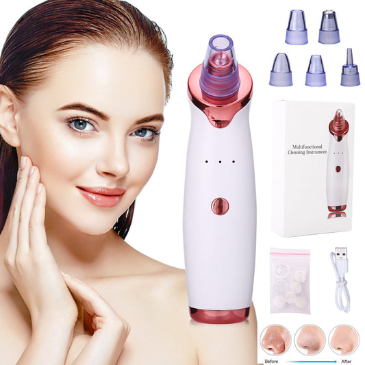 Blackhead Instrument Black Dot Remover Acne Vacuum Suction Face Clean Black Head Pores Cleaning Beauty Skin Care Tool