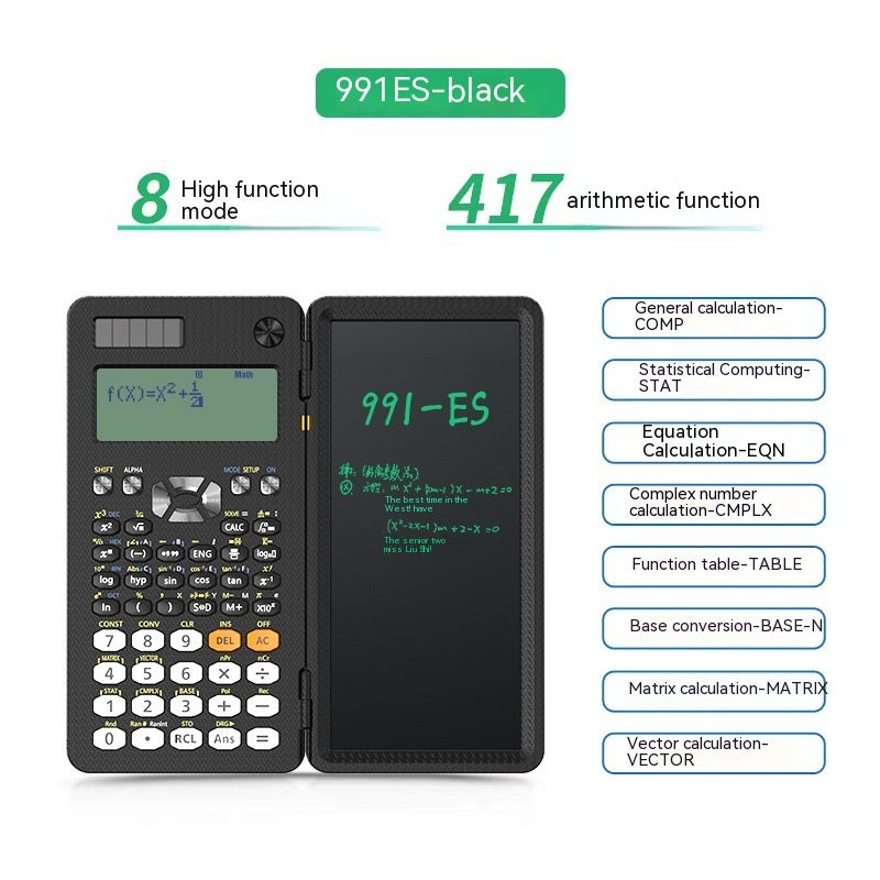 Calculatrice de fonction d'apprentissage Petite tablette d'écriture manuscrite