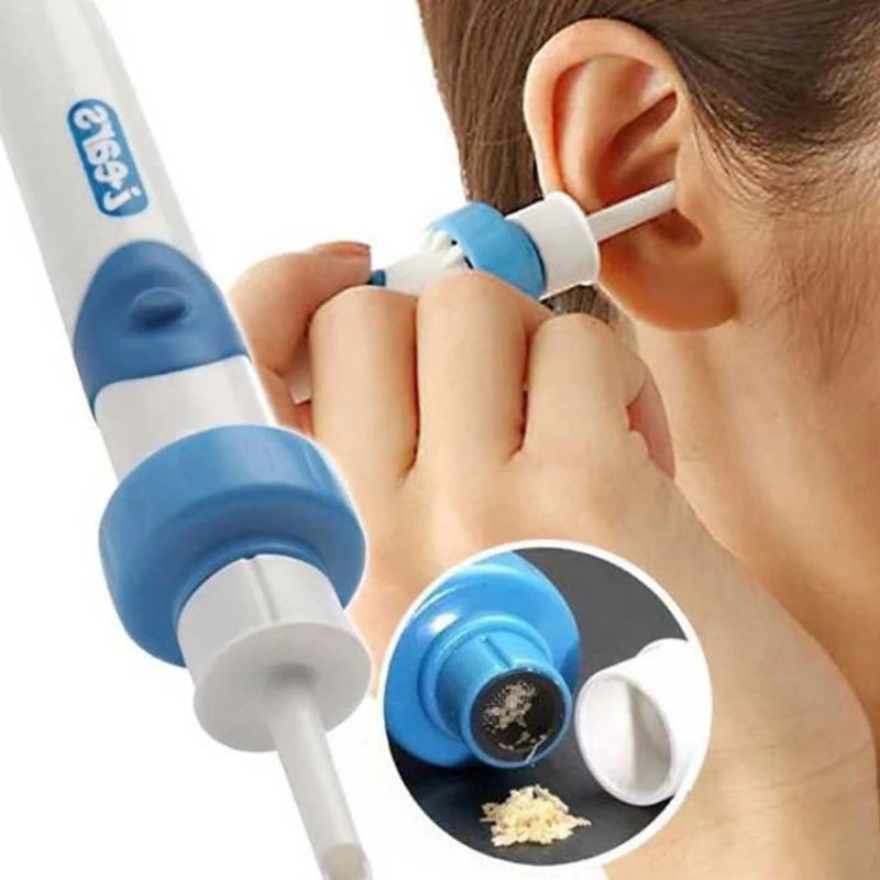 Automatic Ear Cleaner Kids Adults Electric Earpick Personal Care Soft Silicone Digging Ear Pick Vacuum Ear Wax Remover Painless