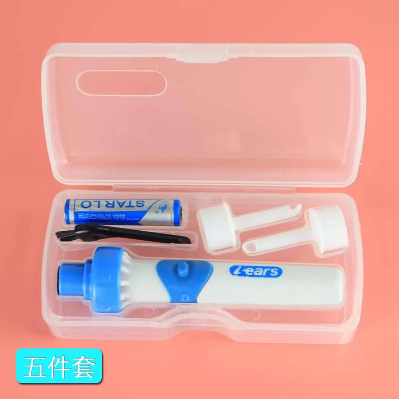 Automatic Ear Cleaner Kids Adults Electric Earpick Personal Care Soft Silicone Digging Ear Pick Vacuum Ear Wax Remover Painless