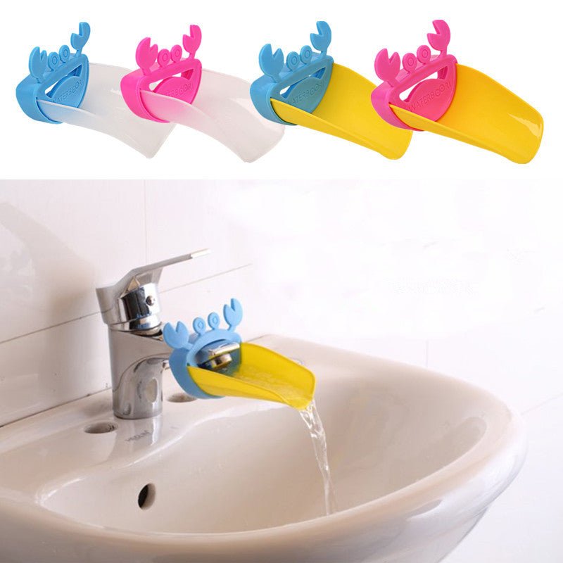 Robinet en forme de crabe pour enfants, salle de bains pour enfants | accessoires d'extension de salle de bains