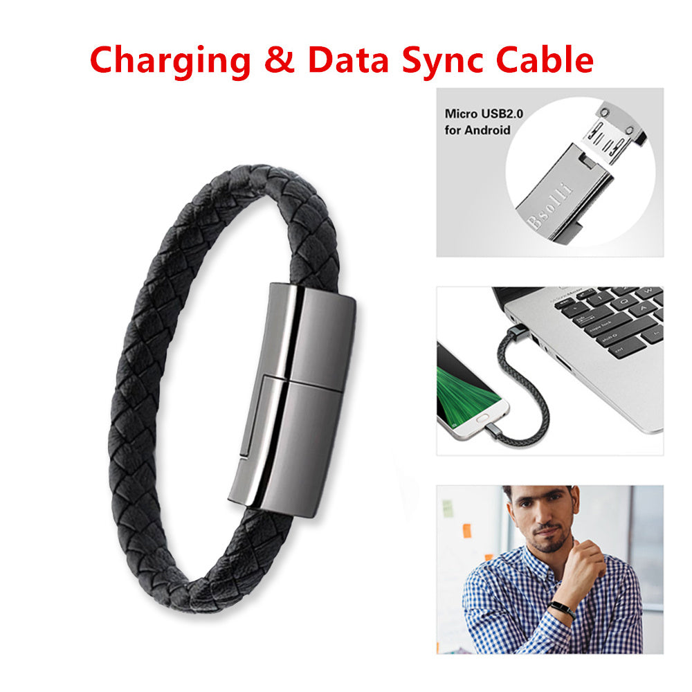 2022 nouveau Bracelet Chargeur USB De Charge Câble de Données De Charge Cordon Pour IPhone14 13 Max USB C Câble Pour Téléphone Micro câble