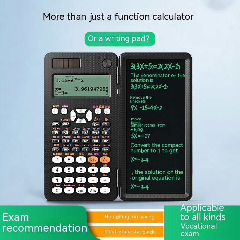 Calculatrice de fonction d'apprentissage Petite tablette d'écriture manuscrite